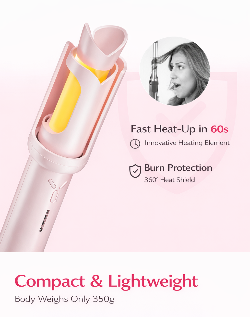 kamicurl HALO™ Automatic Curling Iron