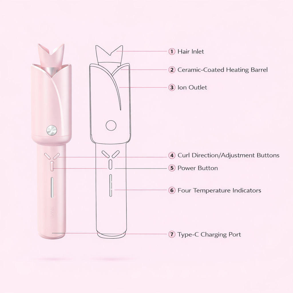 kamicurl HALO™ Automatic Curling Iron